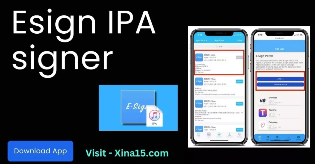 Esign iPA signer 